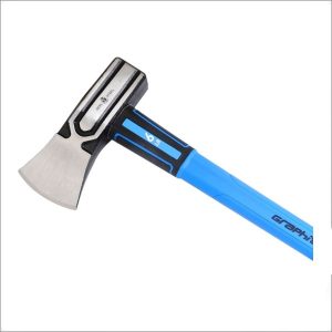 AXE HAMMER HEAD GRAPH. HANDLE REAL STEEL