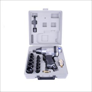 AIR IMPACT WRENCH 1/2' 17 PIECE KIT SINGLE HAMMER