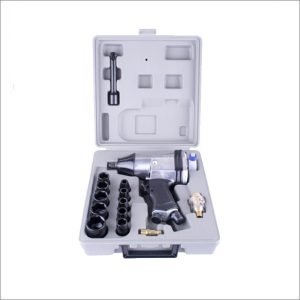 AIR IMPACT WRENCH 1/2' 17 PIECE KIT SINGLE HAMMER